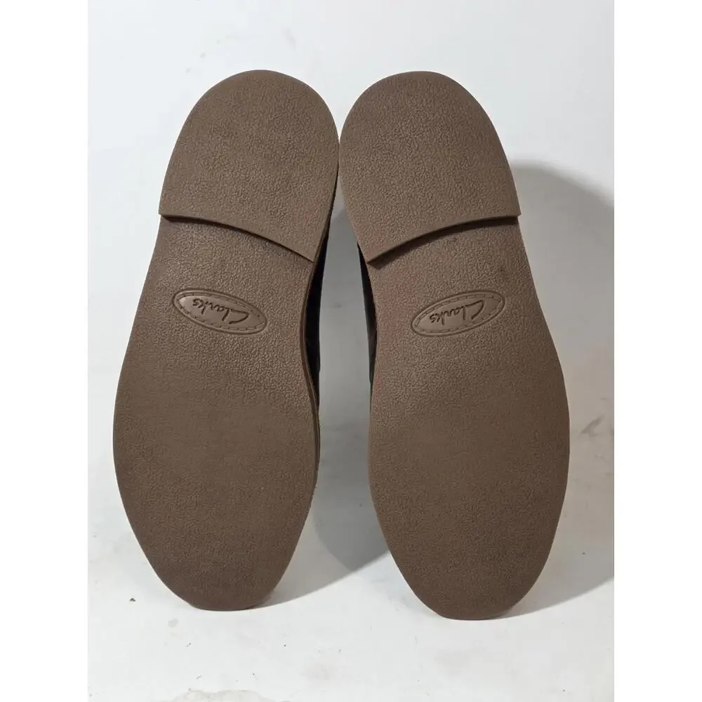 Clarks desert busacre boots chukka shoes oiled leather chuka 11 W